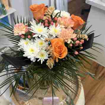 Tangerine and Blush Beauty